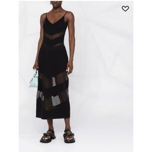 Cult Gaia Lani Knit Black Dress